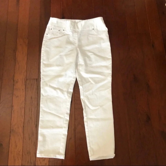 Ruby Rd. Women’s White Capris 6P - Picture 1 of 4
